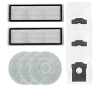 FUBESK Kit de sac à poussière en tissu pour aspirateur Jonr X1 Max, Deerma X90, Everybot Q11 Robot aspirateur