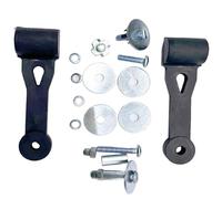 FUBESK Loquet de capot en métal et plastique avec quincaillerie pour pont de tracteur excavatrice compatible avec 532109808X 917249040 et autres modèles