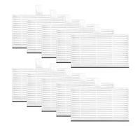 FUBESK Lot de 10 filtres de rechange pour aspirateur robot Midea VCR11W VCR MI6BK MI6WH conçus pour correspondre aux spécifications de filtration OEM