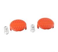 FUBESK Lot de 2 capuchons de bobine de débroussailleuse pour Black and Decker CST1000, GL30, GL120C, GL280, GL301, GL340, GL420C, GL420XC