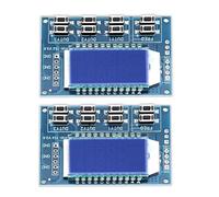 FUBESK Lot de 2 modules générateurs de signal PWM à 3 canaux avec fréquence réglable et cycle de service pour Arduino et Raspberry Pi, bleu