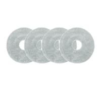 FUBESK Lot de 4/10 tampons en microfibre X100, pour Jonr pour X1 Max, pour Everybot Q11, pour Deerma X90X80 - Lavables en microfibre