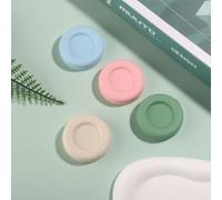 FUBESK Lot de 4 bouchons en silicone réutilisables pour bouteille de lait Stanpac et Libbey - Passe au lave-vaisselle - Compatible avec micro-ondes et réfrigérateur - 48 mm