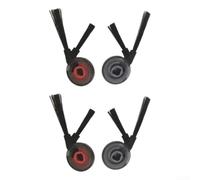 FUBESK Lot de 4 brosses latérales de rechange compatibles avec aspirateur robot Eufy Omni pour S2 Mop Robot Aspirateurs