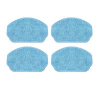 FUBESK Lot de 4 pièces de rechange pour aspirateur robot pour Conga 999 pour X-Treme - 177 x 109 mm