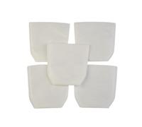 FUBESK Lot de 5 filtres en tissu pour aspirateur Makita T-03193, XLC02, LC01 et BCL180