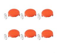 FUBESK Lot de 6 cache-bobines pour débroussailleuse Black & Decker GH400 GLC120 ST5530 compatible avec GL430 GL430C GL430S GL430SC GL530 GL540 GL544 GL544C