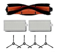FUBESK Lot de 7 brosses latérales principales de rechange pour aspirateur robot Dreame pour Mova M1/Trouver M1 avec 1 brosse principale, 2 filtres et 4 brosses latérales