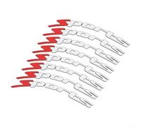 FUBESK Lot de 8 autocollants 3D en caoutchouc pour pneu de voiture, moto, matériau haute résistance