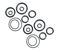 FUBESK Lot de 8 joints d'air pour amortisseur arrière de vélo pour Fox Rp23 Dhx50 Ctd Dps Float Rpl, O-For Ring Sealing Set Mountain pour réparation de suspension de vélo