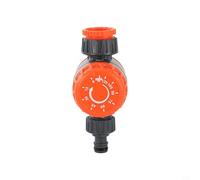 FUBESK Minuteur d'arrosage mécanique de jardin, contrôleur d'irrigation automatique sans batterie avec raccord rotatif à 360 degrés, compatible avec les tuyaux de 1/2", 3/4", système d'arrosage
