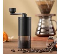 FUBESK Moulin à café manuel pour les amateurs de café, moulin à bavure manuel réglable avec noyau de broyage en acier inoxydable, pour un design compact et portable à la maison ou en voyage