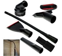 FUBESK Pièces d'aspirateur 35 mm Buse d'aspiration Tête de brosse de dépoussiérage Succursale Outil d'escalier pour Karcher pour Bosch Pièces d'aspirateur