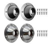 FUBESK Pied de table pour camping-car compatible avec les camping-cars, rotation amovible et multi-angle, montage en alliage d'aluminium, table de salle à manger pour bateau et camping-car, noir