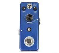 FUBESK Rowin LEF-3807 Pédale d'effets pour guitare Harmoniseur numérique avec pitch Shift Detune et Chorus Modes True Bypass pour design compact en alliage de zinc Bleu