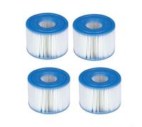 FUBESK S1 29011E Lot de 4 cartouches filtrantes pour spa Intex S1, cartouche filtrante pour piscine