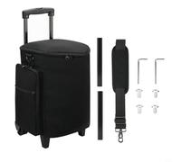 FUBESK Sac de haut-parleur à roulettes pour Bose S1 Pro et S1 Pro+ Design multi-poches 31 cm x 27,5 cm x 45 cm