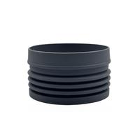 FUBESK Soufflet en silicone pour moulin à café Fellow Opus, gris, 12 x 12 x 7 cm, conception à faible rétention pour une extraction efficace et un gaspillage minimal