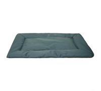 FUBESK Tapis de couchage imperméable pour chien, lavable et pliable avec doublure en coton PP pour chiens et chats 58 x 86 cm (gris)
