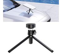 FUBESK Trépied réglable pour Starlink Mini, en alliage d'aluminium, rotatif à 360 degrés, pour toit de camping-car, de croisière, camping-car, installation extérieure, noir