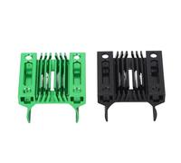 Fuchooky 2 pièces 180 dissipateur de chaleur de moteur électrique brossé en alliage d'aluminium RC dissipateur de chaleur de moteur électrique pour Traxxas 1/18 RC voiture camion