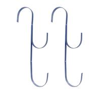 Fuchooky 2pcs Poot Polon Polon Aluminium Facile à Installer Accessoires Pool Hook pour l'écumeur à Poteau en télescopie