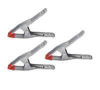 Fuchooky 3pcs Pinces à ressort de 9 pouces Iron Galvanisant une forme de travail du bois pour la planche en bois de tuyau d'eau