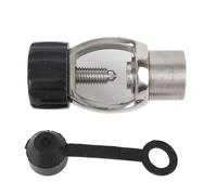 Fuchooky Adaptateur de détendeur de plongée G5/8 DIN en acier inoxydable robuste, raccord universel pour bouteilles et robinets de plongée sous-marine