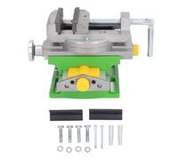 Fuchooky Cross Slide Drill Press Press Fise 0 à 77 mm Plage de Serrage Mini XY Mini XY Composé pour Les opérations de fraisage