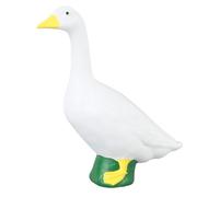Fuchooky Goose Statue Resin Delicate Details Lifelike Exquisite Craft Goose Figurine Sculpture Ornament Decoration for Home Garden