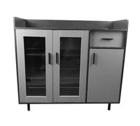 Fuchooky Ligne de Salon Modern Simple Light Luxury Kitchen Rangement Cabinet à thé pour Salle à Manger Maison
