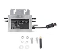 Fuchooky onduleur de Grille Solaire 800W avec Une Onde sinusoïdale Pure MPPT IP67 WiFi Protection de sécurité en Alliage en Aluminium Durable