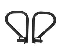 Fuchooky Station Multi-Prises de Fixation de Barre de trempage de Support de Puissance pour l'entraînement de Force, Barre de Squat Push Up pour Support de Squat de Cage de Puissance