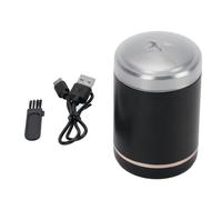Fuchooky Tondeuse à barbe électrique pour homme, rechargeable par USB, mini tondeuse portable de voyage, charge rapide, compacte, kit de toilettage pour le visage