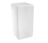 Fuchs Design Collection Crystal Classic - Brique de Verre Satiné 6 Faces, Vue Complète, 1 Pièce, 5x10x5 cm - Bloc en Verre Véritable de Haute Qualité