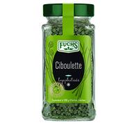 FUCHS Épices Véritables Ciboulette Lyophilisée 10 g, Équivalent à 100 g d'herbes fraîches