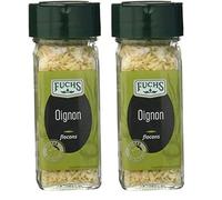 FUCHS Épices Véritables Oignon Flocons Flacon 40 g (Lot de 2)