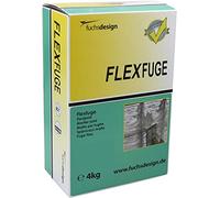FUCHS Flex Fuge anthracite 4 kg - Coulis, pâte à joint pour les briques de verre - différentes couleurs disponibles