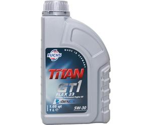 FUCHS Huile moteur TITAN 5W-30 ACEA C2 ACEA C3 API SN GT1 Flex C23 1 L Compatible avec VW Golf VII 3/5 portes 5G1, BQ1, BE1, BE2 Golf IV 3/5 portes 1J1 Golf V 3/5 portes 1K1 Polo V 3/5 portes 6R1, 6C1