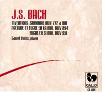 Fuchs - J.S. Bach-Inventions, Sonfoniae Bwv 772 [Import]