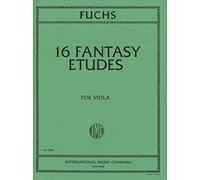 Fuchs, Lillian - 16 Fantasy Etudes - Viola solo - International Edition
