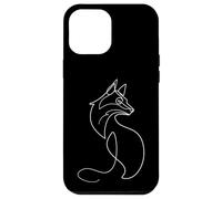 Fuchs One Line Art Dessin Coque pour iPhone 12 Pro Max