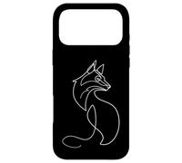 Fuchs One Line Art Dessin Coque pour iPhone 17 Pro Max