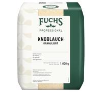 Fuchs Professional - Ail semoule | Poudre d'ail pour assaisonner les plats de viande, de légumes et de poisson | Qualité professionnelle pour les gros consommateurs | 1 kg dans un sac recyclable
