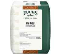 Fuchs Professional - Assaisonnement salé pour gyros | Assaisonnement pour plats de viande grecs | Qualité professionnelle pour les gros consommateurs | 1 kg dans un sac