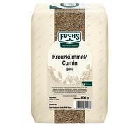 Fuchs Professional - Graines de Cumin, Goût Épicé et Aromatique pour les Currys, les Piments et les Plats de Viande, Qualité Professionnelle pour les Consommateurs en Vrac et la Gastronomie
