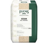 Fuchs Professional - Graines de sésame pelées | 1000 g | Pour préparer des sushis, assaisonner des plats au wok ou comme garniture | Qualité professionnelle pour les consommateurs en vrac