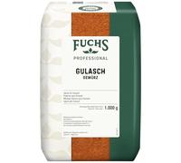 Fuchs Professional - Mélange d'épices pour Goulash | 1 kg | Mélange d'assaisonnement épicé coordonné pour goulasch | Qualité professionnelle pour les consommateurs en vrac et la gastronomie