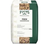 Fuchs Professional - Mélange d'épices pour poisson | 1 kg dans un sac | Pour le poisson cuit, cuit à la vapeur ou mariné | Qualité professionnelle pour les gros consommateurs