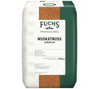 Fuchs Professional - Muscade Moulue, Assaisonnement Idéal pour les Plats de Pommes de Terre et les Ragoûts, Qualité Professionnelle pour les Consommateurs en Vrac et la Gastronomie